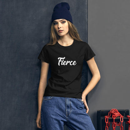 "Fierce" Women's short sleeve t-shirt - Gizmo Graphic Works