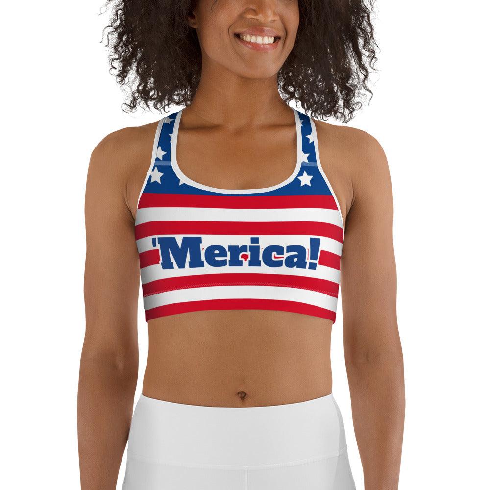 Merica! Sports Bra | GGW – Gizmo Graphic Works